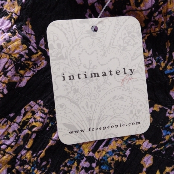 NWT Free People That Moment Maxi Boho Print Dress Size XS $118 - Picture 5 of 8